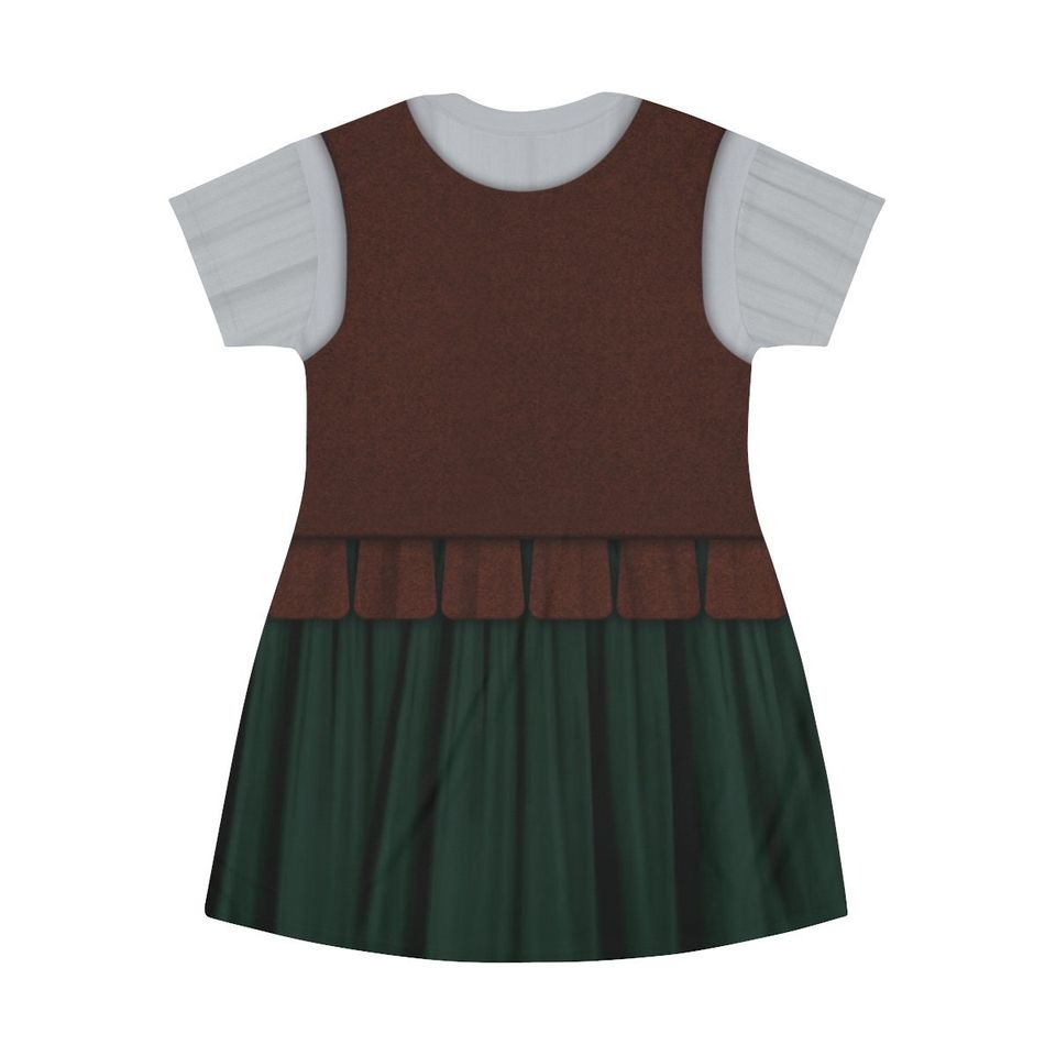 Young Winifred Sanderson, Short Sleeve Dress, Hocus Pocus 2 Costume