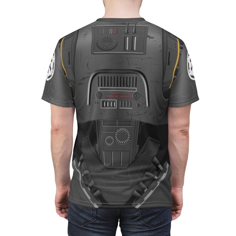 K-2SO Shirt, Star Wars Costume, Star Wars Droid Costume, Rebel Alliance Costume, Rogue One Cosplay, Star Wars Running Costume, K2SO Costume