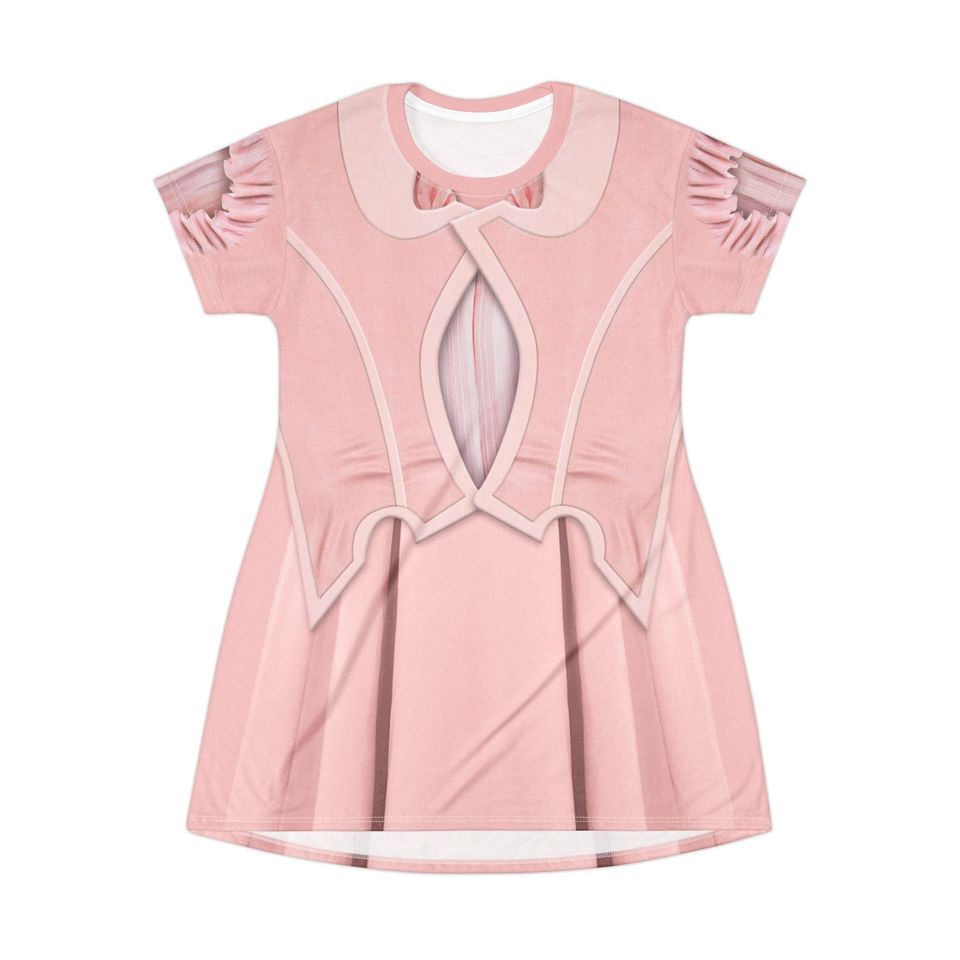 Glinda Pink Good Witch Dress Cosplay, Wicked Inspired Costume