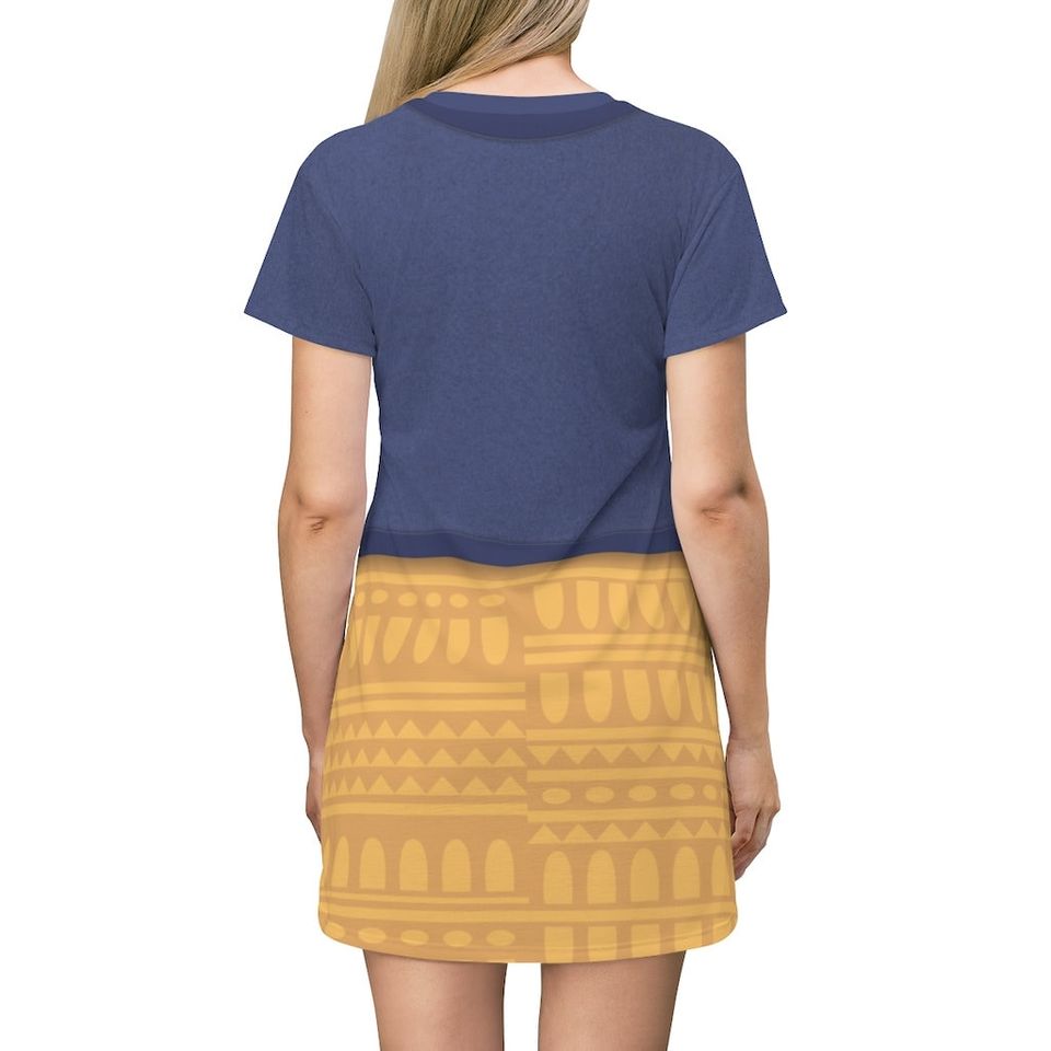 Pocahontas Comfy Short Sleeve Dress, Ralph Breaks the Internet