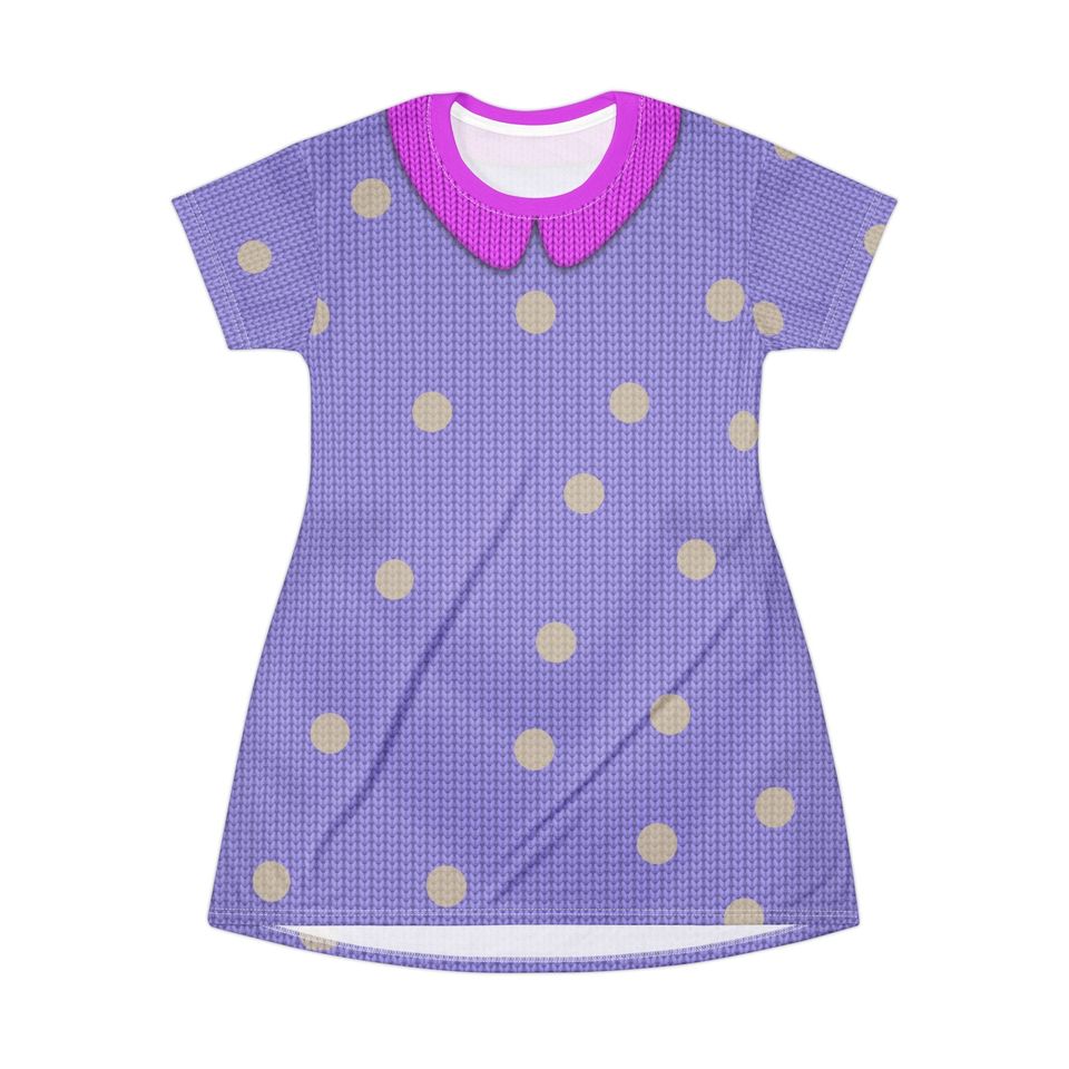 Envy Short Sleeve Dress, Inside Out 2 Character Costume