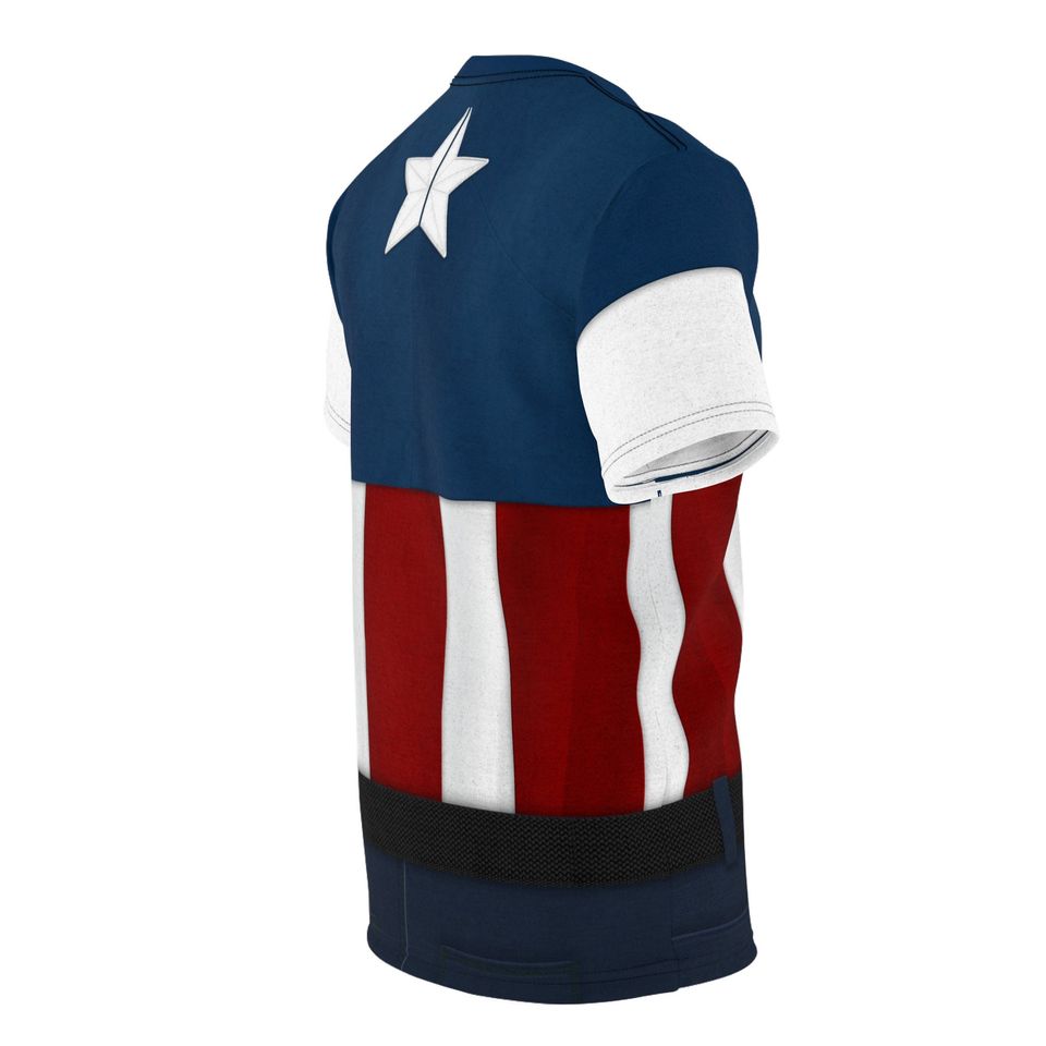 Captain America Stars and Stripes USO Uniform Shirt