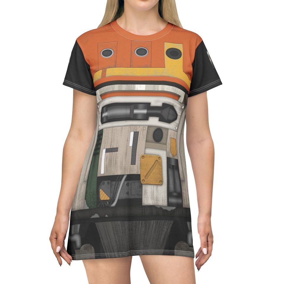C1-10P Short Sleeve Dress, Star Wars Rebels Costume, Chopper Astromech Droid