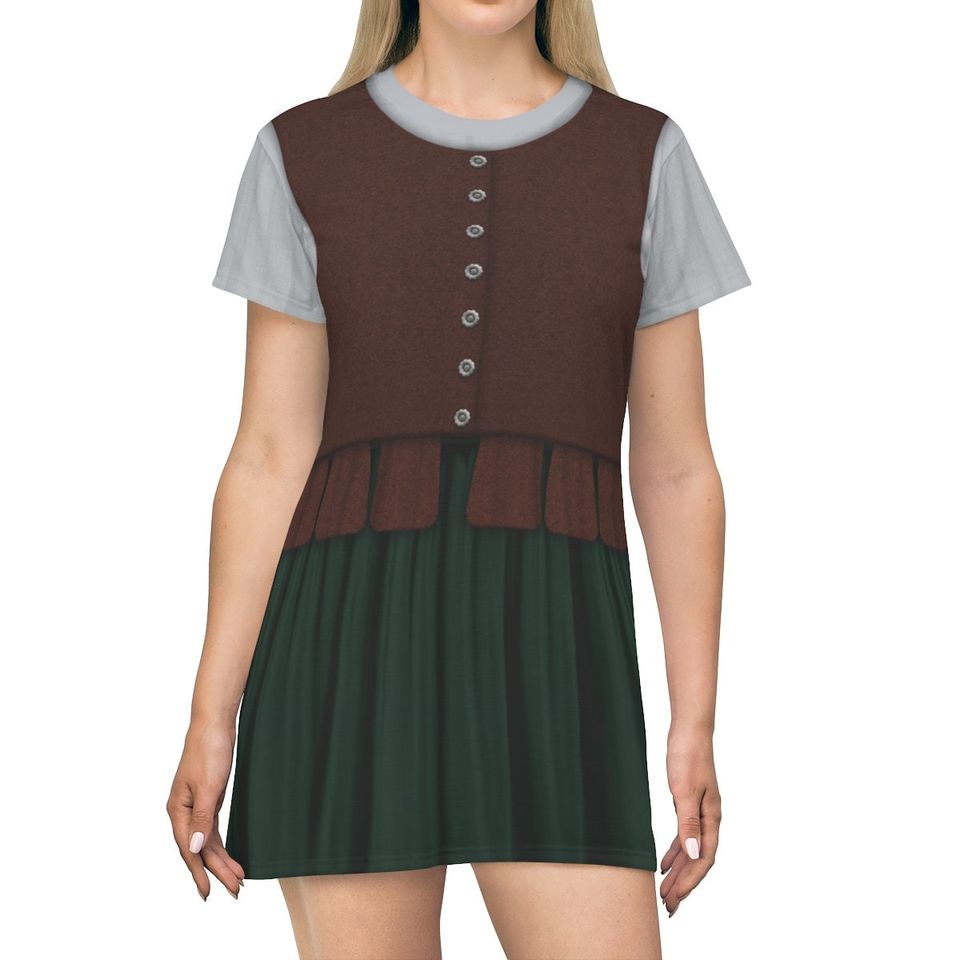Young Winifred Sanderson, Short Sleeve Dress, Hocus Pocus 2 Costume