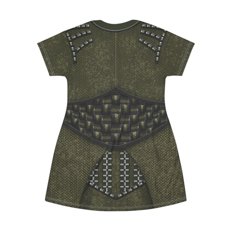Dar-Benn Short Sleeve Dress, The Marvels Inspired Costume, Cosplay Member of Starforce