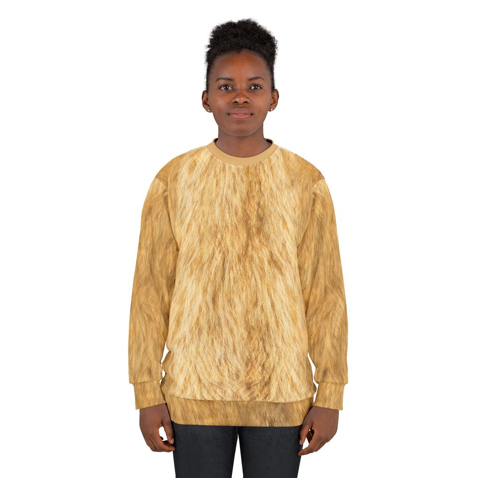Kid Simba Long Sleeve, Mufasa Inspired Character Costume