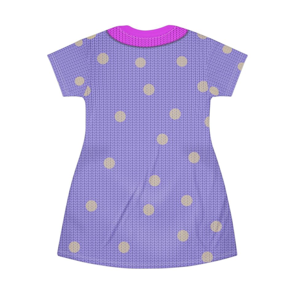 Envy Short Sleeve Dress, Inside Out 2 Character Costume