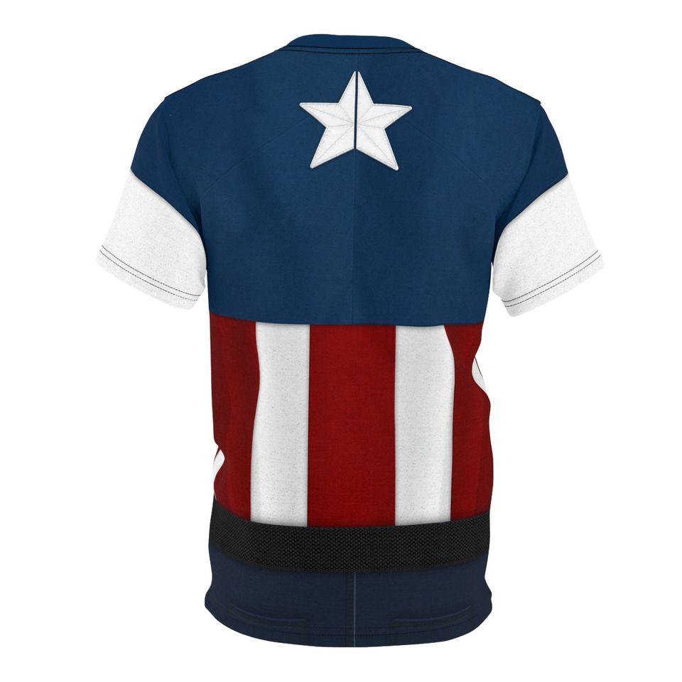 Captain America Stars and Stripes USO Uniform Shirt