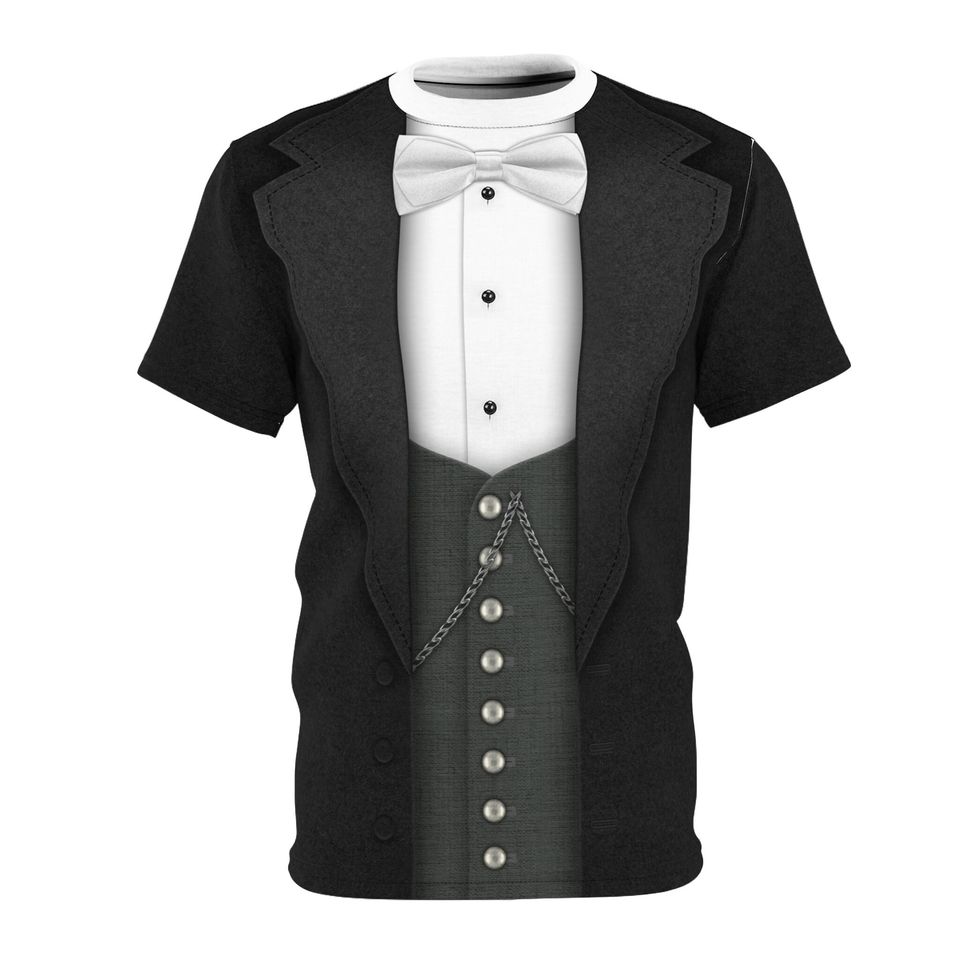 Butler Ghost Shirt, Haunted Mansion 2023 Film Inspired Costume