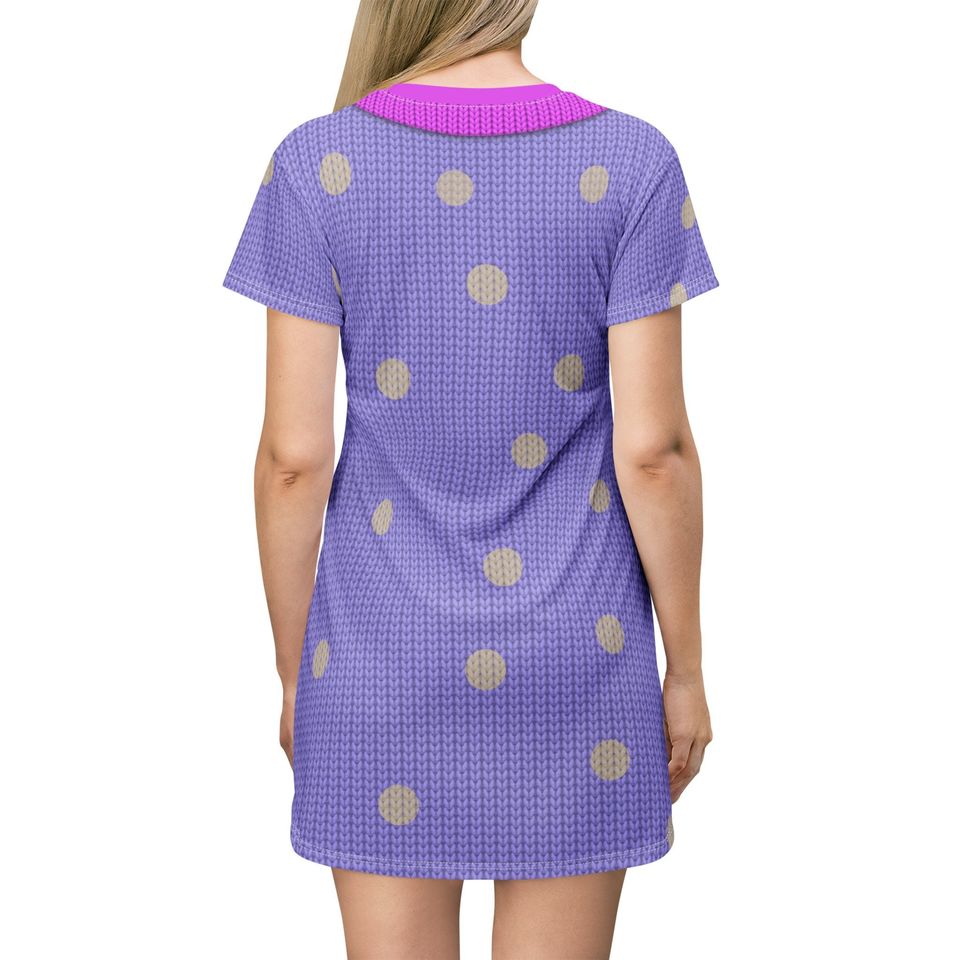 Envy Short Sleeve Dress, Inside Out 2 Character Costume