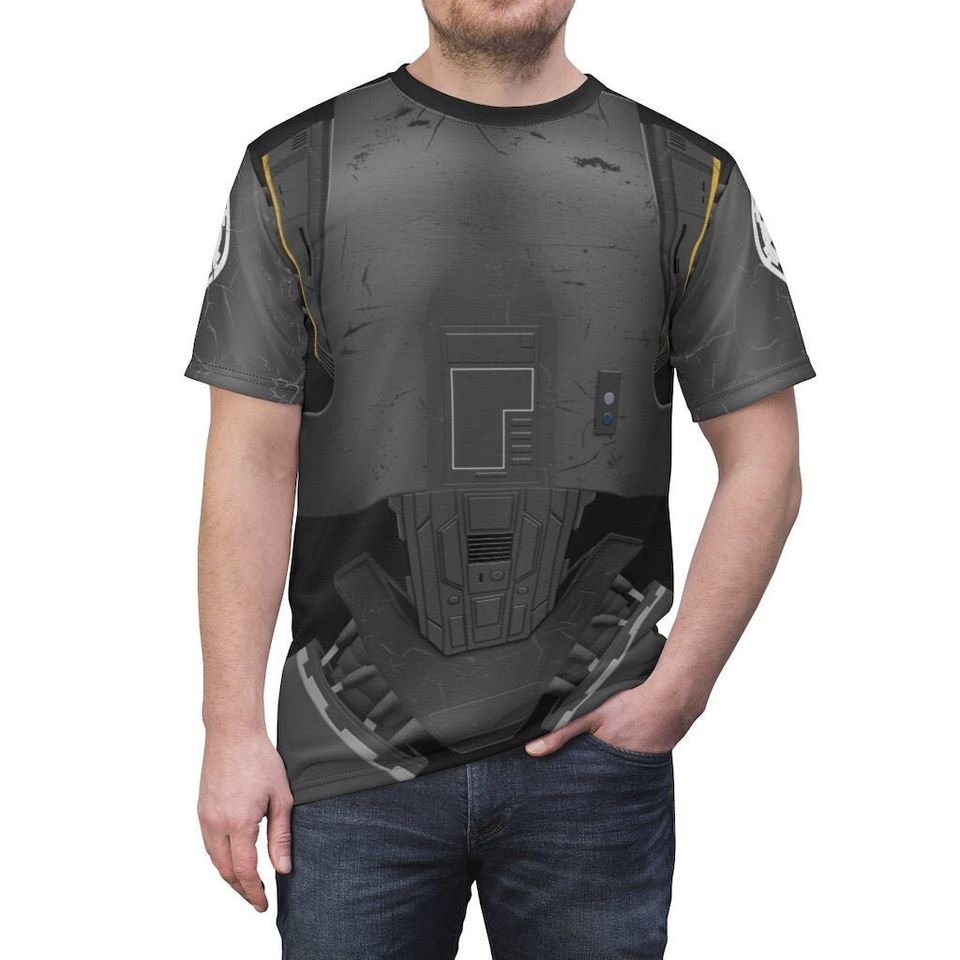 K-2SO Shirt, Star Wars Costume, Star Wars Droid Costume, Rebel Alliance Costume, Rogue One Cosplay, Star Wars Running Costume, K2SO Costume