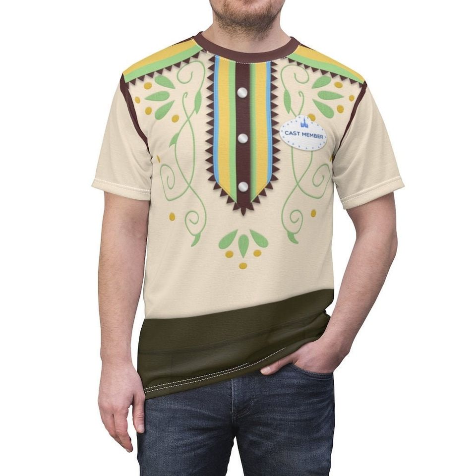 Pinocchio's Village Haus Shirt, Magic Kingdom Cast Member Uniform Costume, Fantasyland Shirt, Disney Park Inspired Outfit, Disney Cosplay