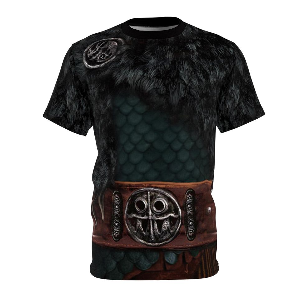 Snotlout Green Shirt, Train Your Dragon 2 Costume