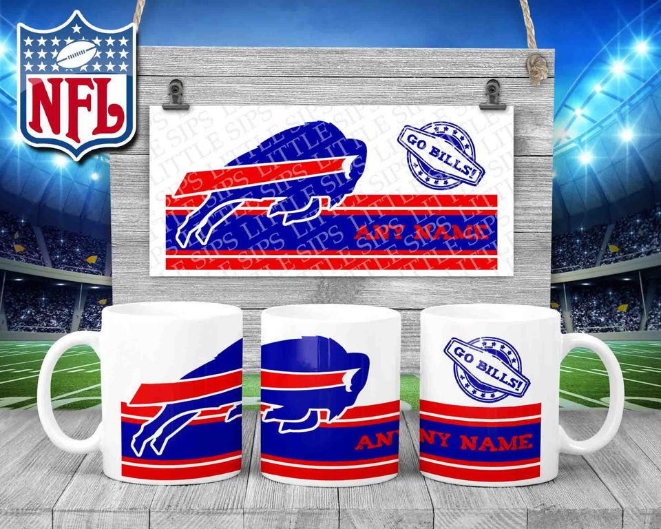 Buffalo Bills - football Themed Personalised Mug