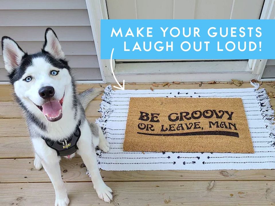 Funny Welcome Mat - Welcome To Our Shitshow Doormat - Gifts For Him - Gifts For Her - Home Decor - Personalized Doormat - Funny Family Gift