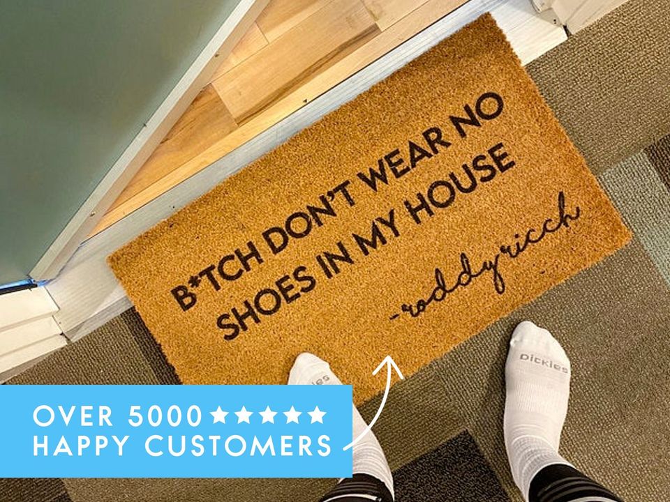 Funny Welcome Mat - Welcome To Our Shitshow Doormat - Gifts For Him - Gifts For Her - Home Decor - Personalized Doormat - Funny Family Gift