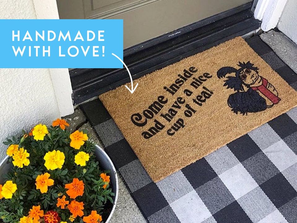 Funny Welcome Mat - Welcome To Our Shitshow Doormat - Gifts For Him - Gifts For Her - Home Decor - Personalized Doormat - Funny Family Gift