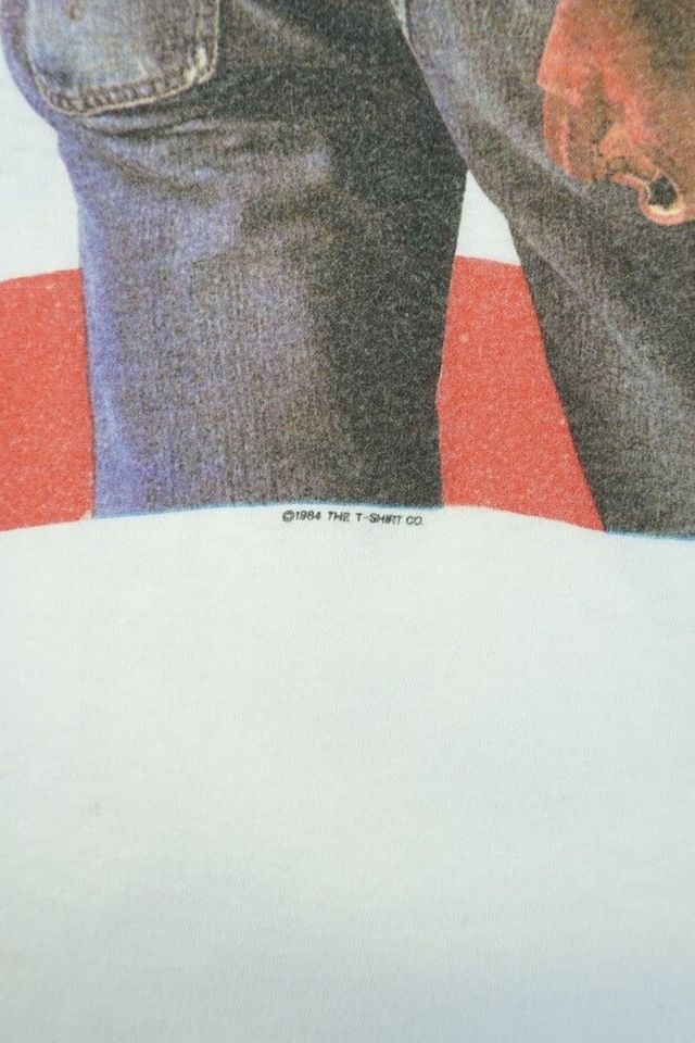 1985 Bruce Springsteen and the Street Band Born the U.S.A Vintage T-Shirt / Vtg Bandshirt