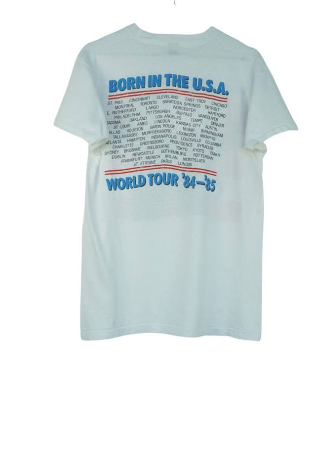 1985 Bruce Springsteen and the Street Band Born the U.S.A Vintage T-Shirt / Vtg Bandshirt