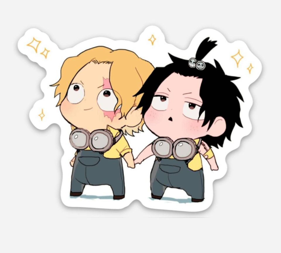 Sabo Ace Minion Sticker