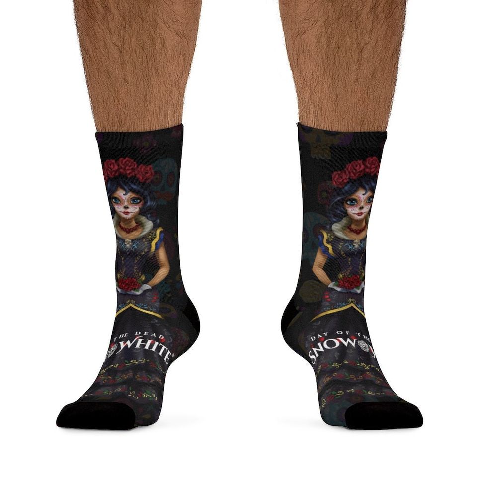 Day of The Dead Snow White (TM) Socks