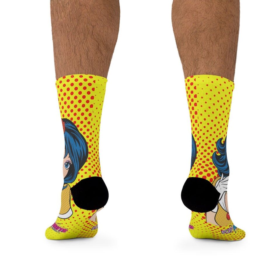 Snow White Pop Art Princess Socks