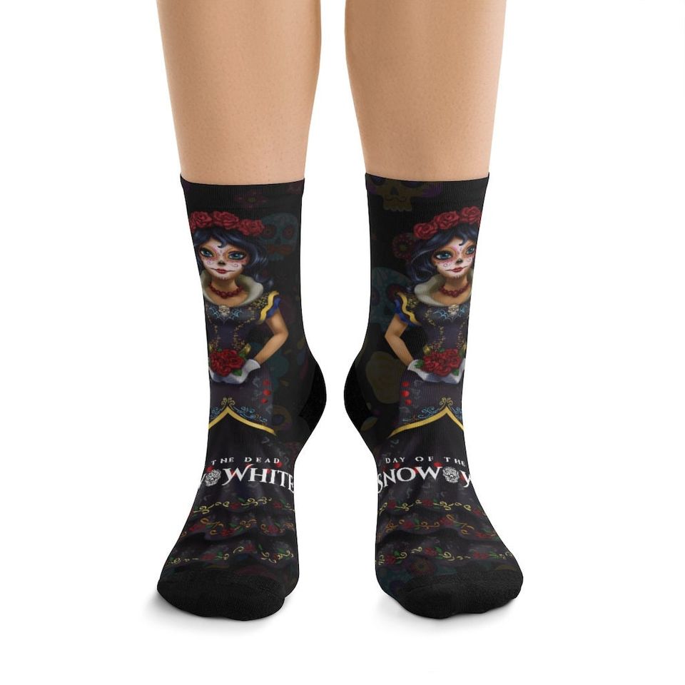 Day of The Dead Snow White (TM) Socks