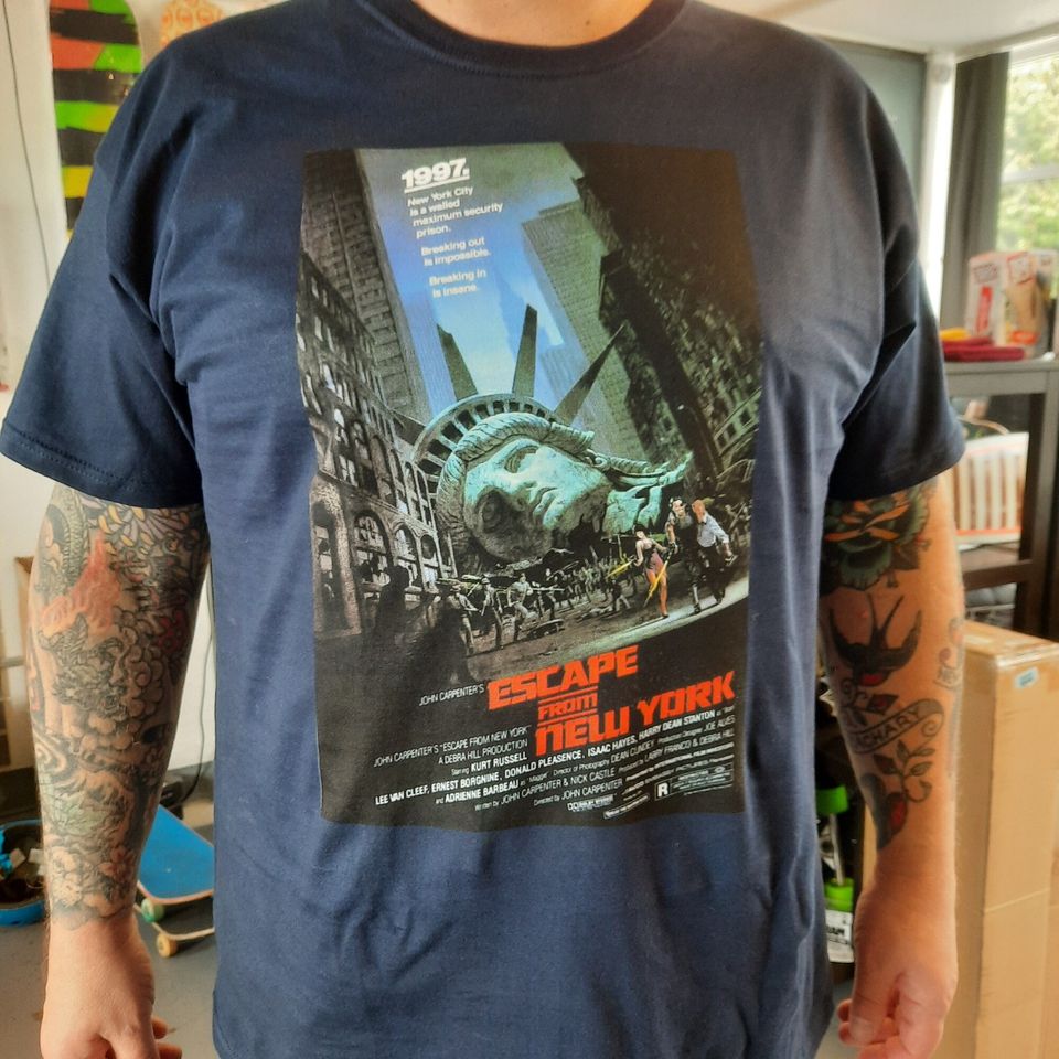 Escape From New York Movie Poster T-shirt