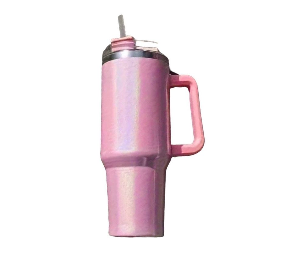 Hello kitty Engraved 40 oz Tumbler with Handle