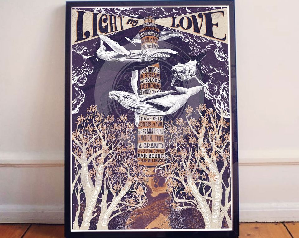 Greta Van Fleet Light My Love Poster