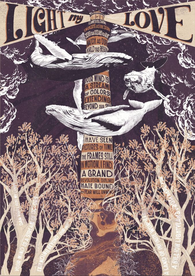Greta Van Fleet Light My Love Poster