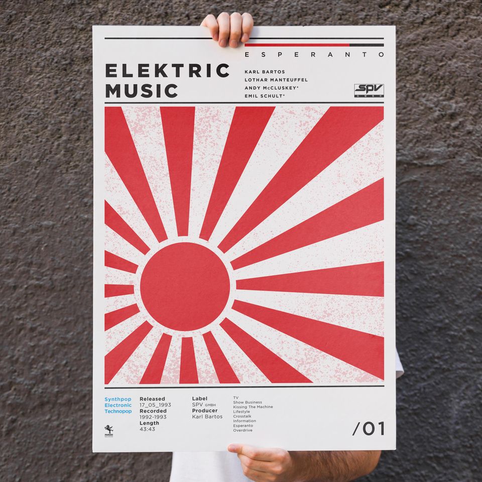 Elektric Music Esperanto Karl Bartos Andy McCluskey Techno & Electronic Music