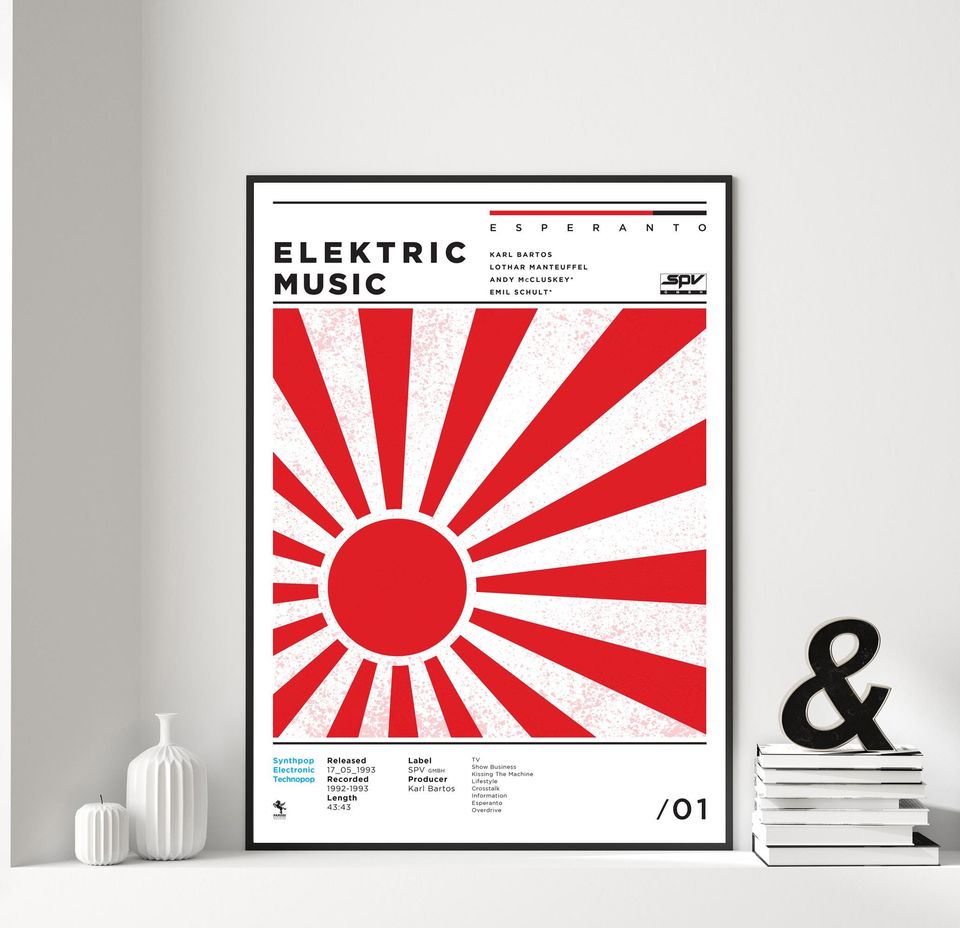 Elektric Music Esperanto Karl Bartos Andy McCluskey Techno & Electronic Music
