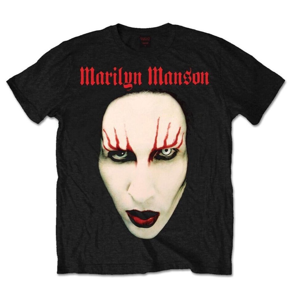 Marilyn Manson T-Shirt - Red Lips