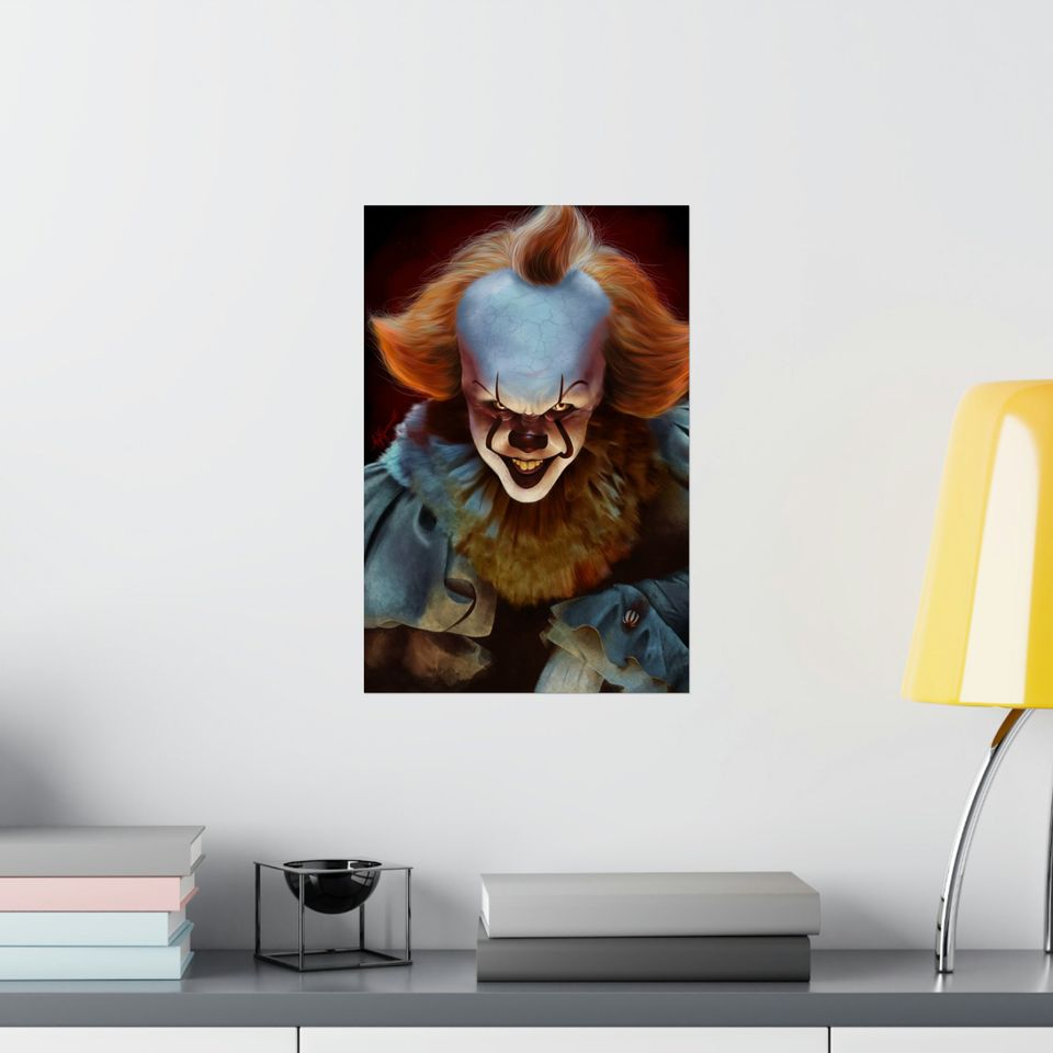 IT Poster, Pennywise Poster, Wall Decor