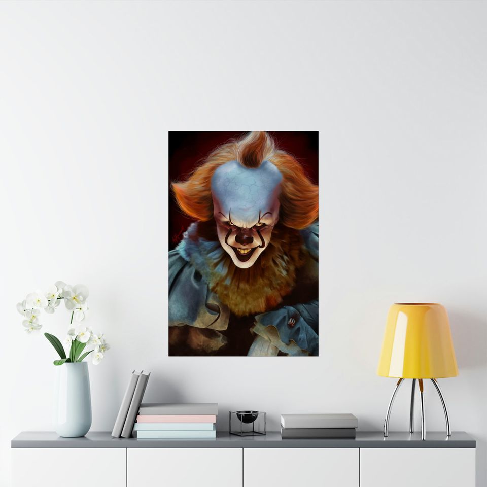 IT Poster, Pennywise Poster, Wall Decor