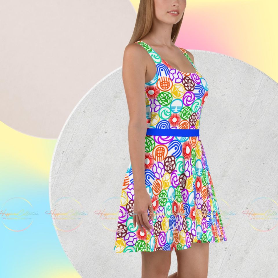 Future World Showcase Women's Skater Dress