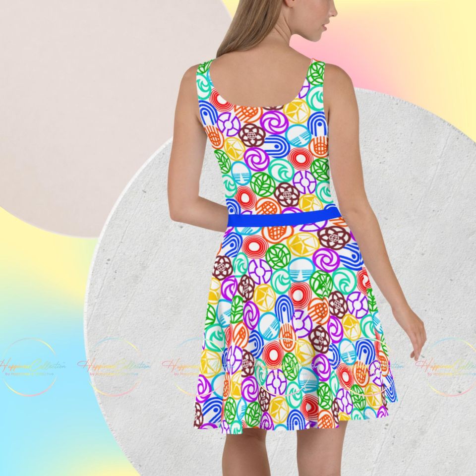 Future World Showcase Women's Skater Dress