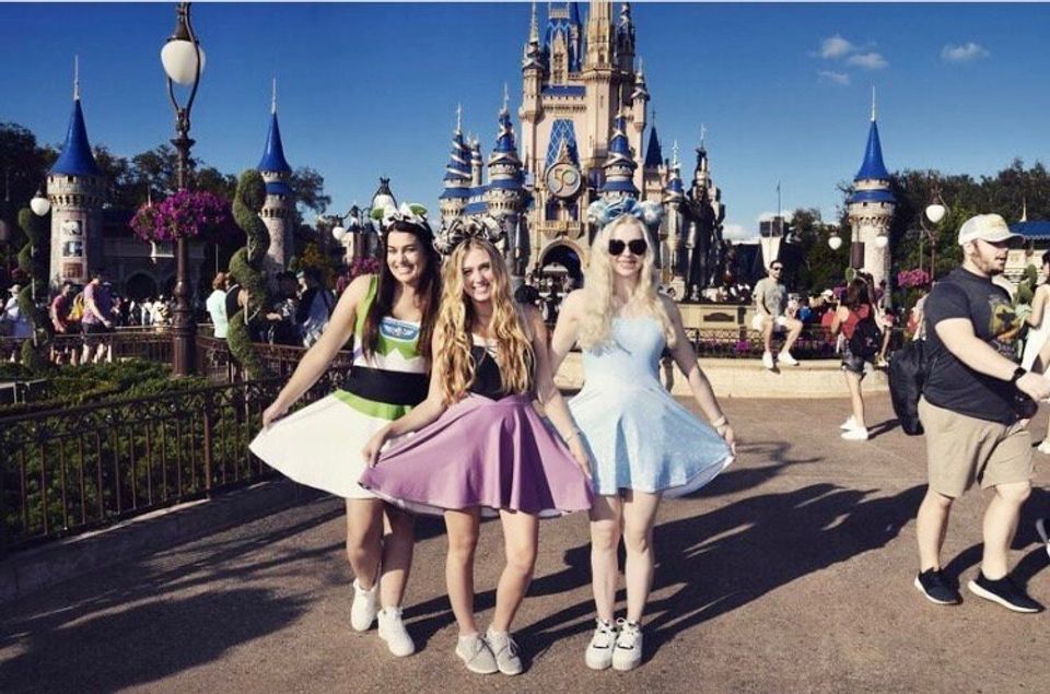 Space Explorer: 'Buzz' Women's Sleeveless Athletic Skater Dress