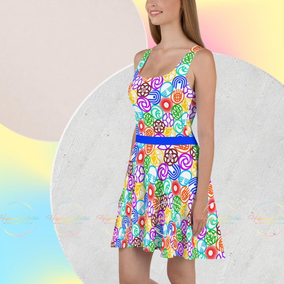 Future World Showcase Women's Skater Dress