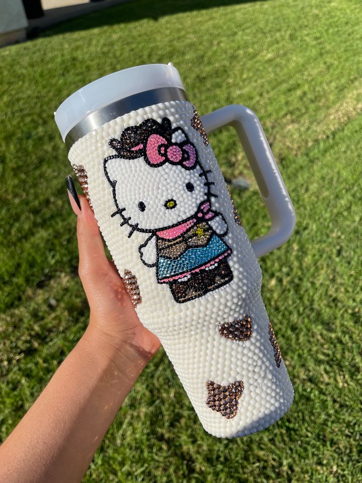 Custom Rhinestone Tumbler