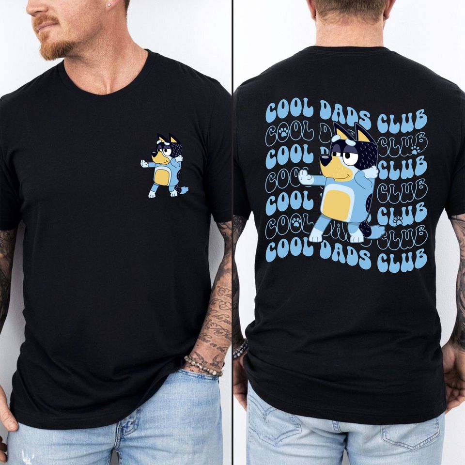Bl.u.e.y Cool Dad Shirt, Blue Father's Day Shirt