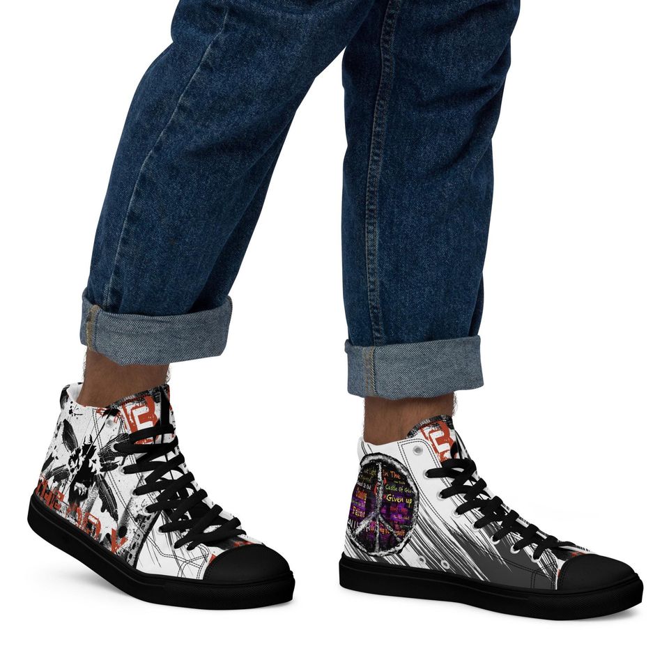Men's High Top Canvas Sneakers