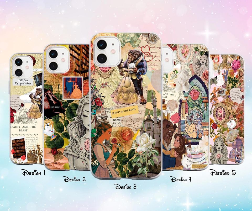 Beauty and the Beast iPhone 14 15 16 Pro Max Case iPhone 13 12 Mini x Case