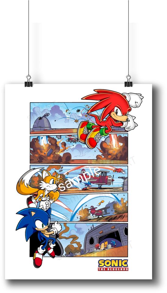 Sonic The Hedgehog Poster