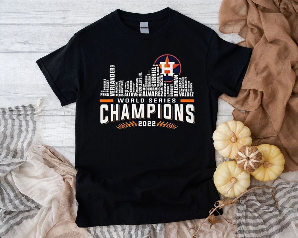 As tros World Series 2022 Cham pions Shirt