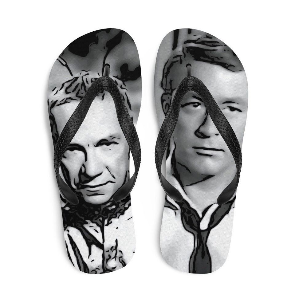 My Favorite Martian Flip Flops