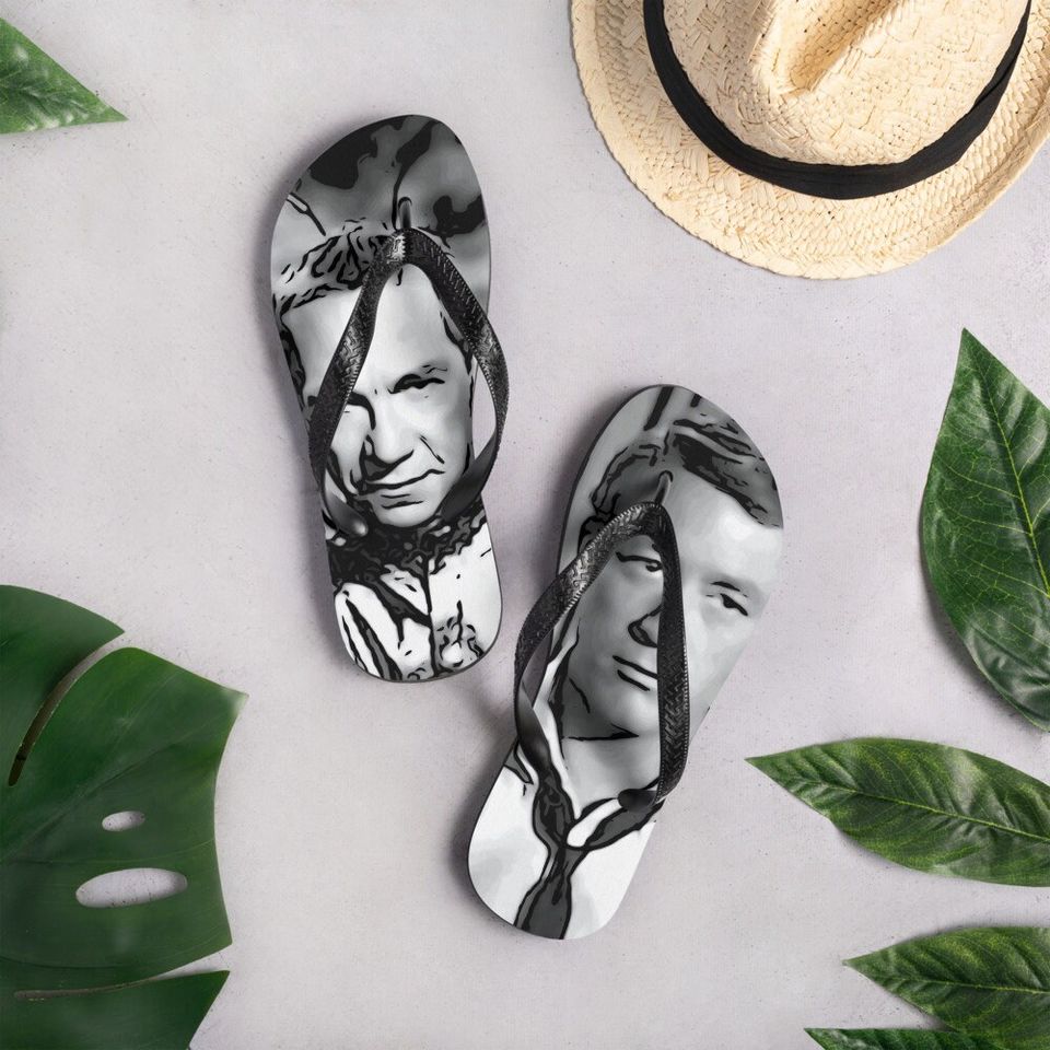My Favorite Martian Flip Flops