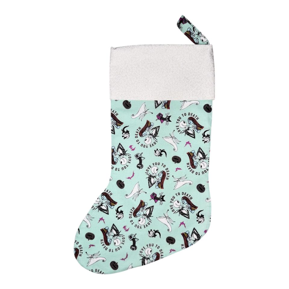 The Nightmare Before Christmas, Christmas Stocking, Christmas Decor, Holiday, Washable