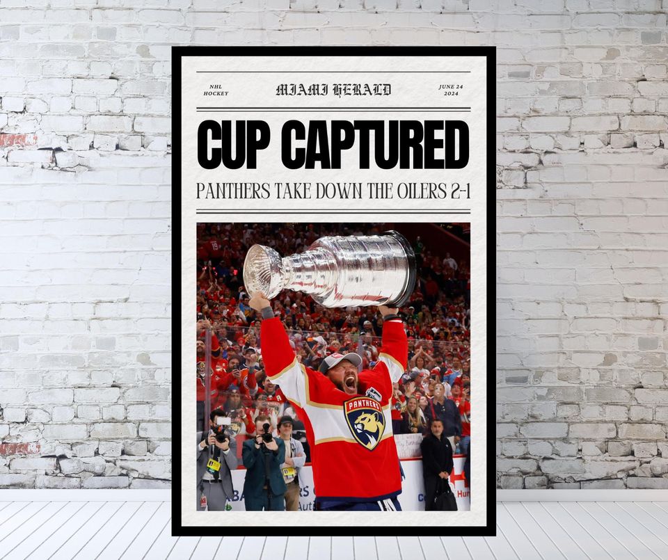 2024 Florida Panthers Poster